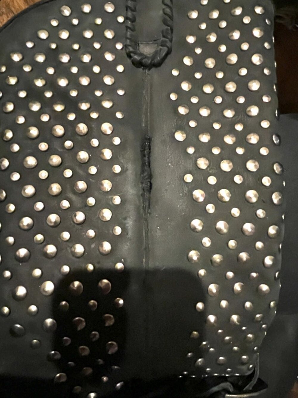 Jeffrey Campbell Studded Black Leather Boots size 8 - Picture 6 of 8
